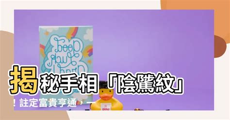 陰騭紋手相|【陰騭紋手相】揭秘手相「陰騭紋」！註定富貴亨通，。